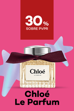 Perfume Chlo&eacute; Le Perfum com destaque promocional de at&eacute; 30% sobre pre&ccedil;o de Venda ao P&uacute;blico Recomendado